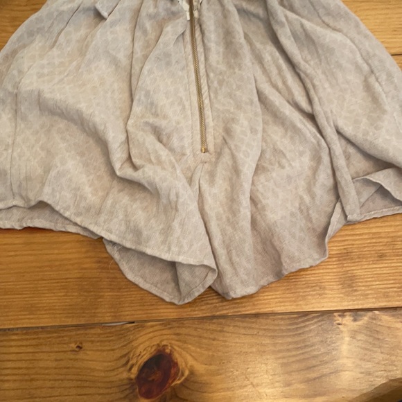 Tan Backless Romper - Picture 4 of 4